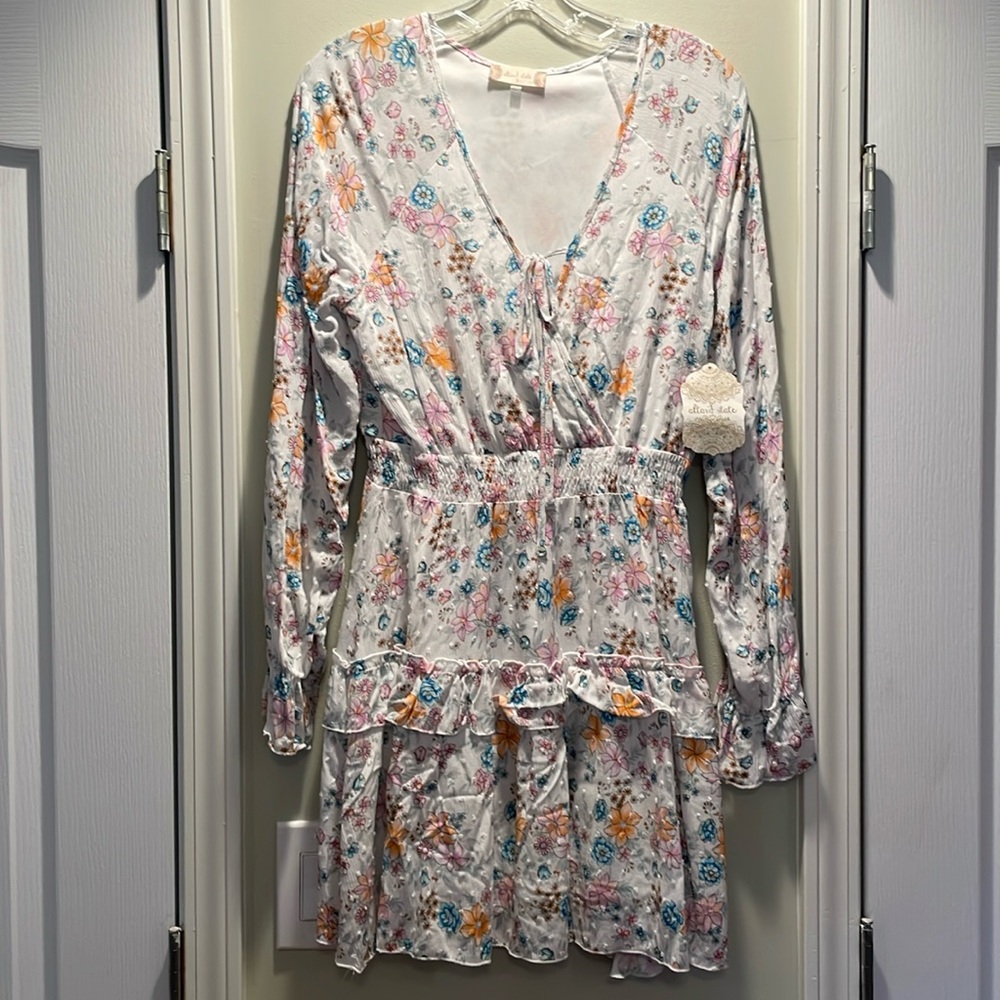 altar’d state Floral Tiered Dress